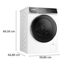Bosch Series 8 10kg Front Load Washing Machine with i-DOS WGB256A1AU hero image