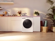 Samsung 8.5kg QuickDrive Front Load Washing Machine WW85T984DSH hero image