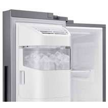 Samsung 635L Side by Side Fridge with Ice and Water Stainless Steel SRS674DLS hero image