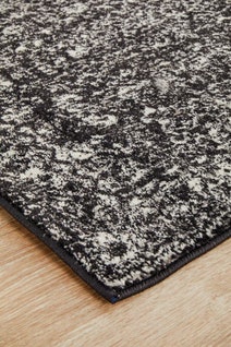 Rug Culture Evoke Large Charcoal Rug 400X80CM - EVO-252-CHAR-400X80 hero image