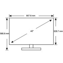 Samsung UA40J5500 40" 101cm Smart Full HD LED LCD TV hero image