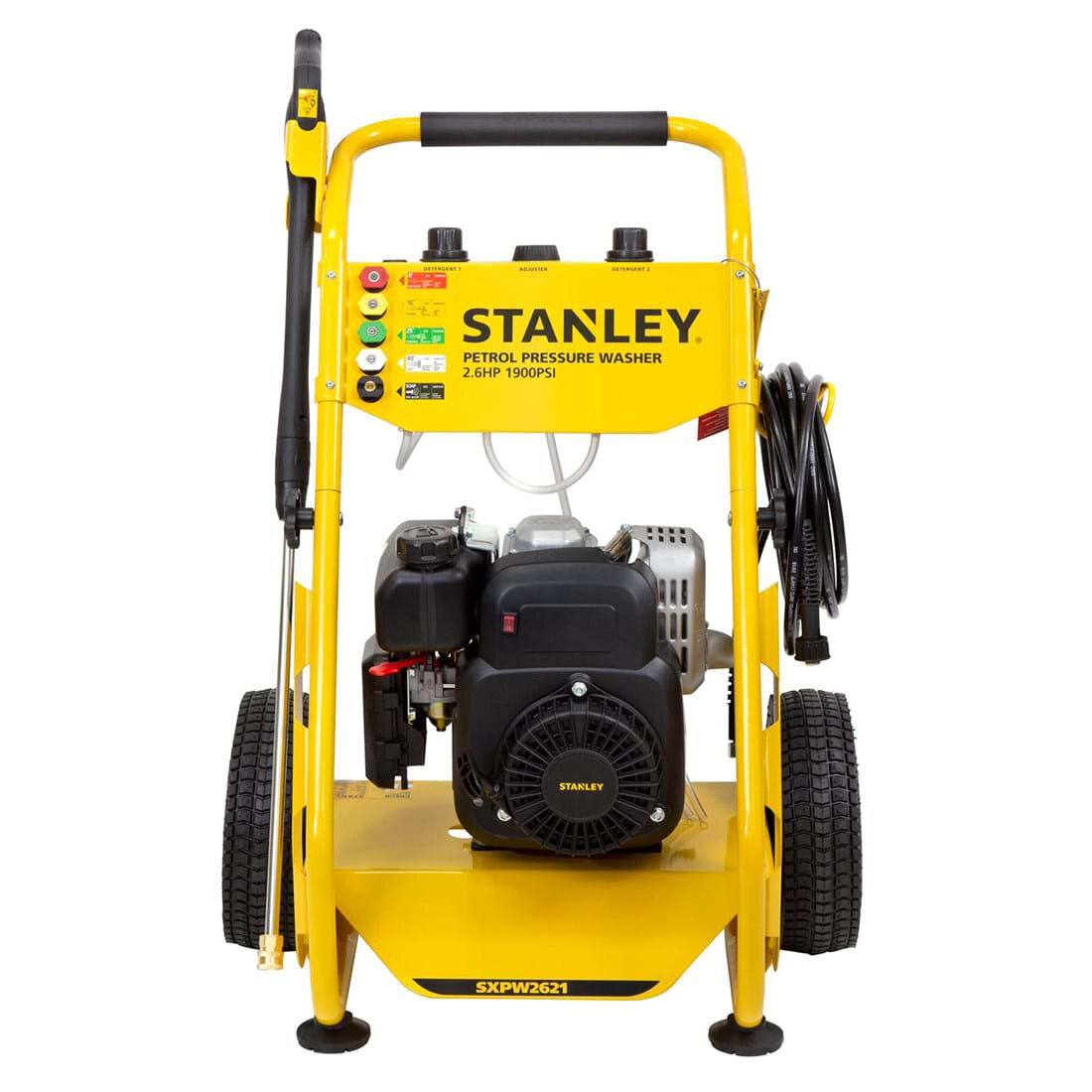 Stanley 4 Stroke Petrol Pressure Washer SXPW2621 Appliances Online