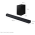 Samsung Q-Series Q600H 3.1.2ch Atmos Soundbar with Subwoofer HW-Q600H-XY [2026] image NaN