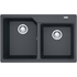 Franke Urban Granite 1 and 3/4 Bowl Topmount Sink Onyx UBG220-86ON image NaN