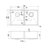 Oliveri SB63CU Spectra Double Bowl Sink image NaN