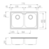 Oliveri WA163PACK Diaz Double Bowl Sink Pack image NaN