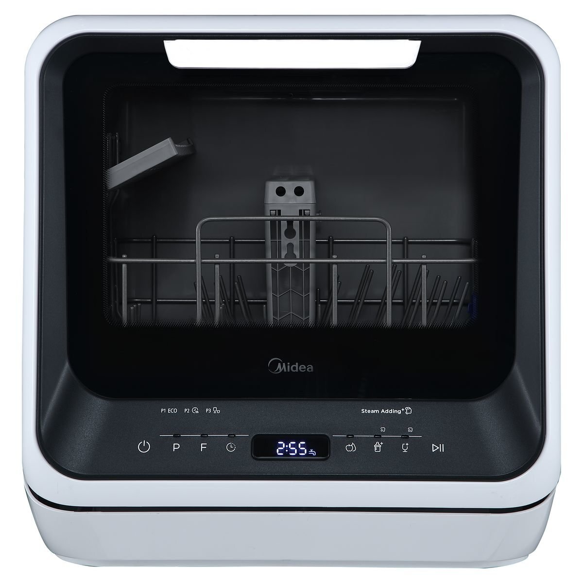 Midea MDWMINIBL Mini Benchtop Dishwasher 5L Tank