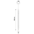 DCW Editions Org Vertical Pendant Light - 1600mm ORGPV1600 image NaN