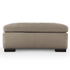 Kalona Genoa Leather Ottoman Taupe 6456-00T image NaN