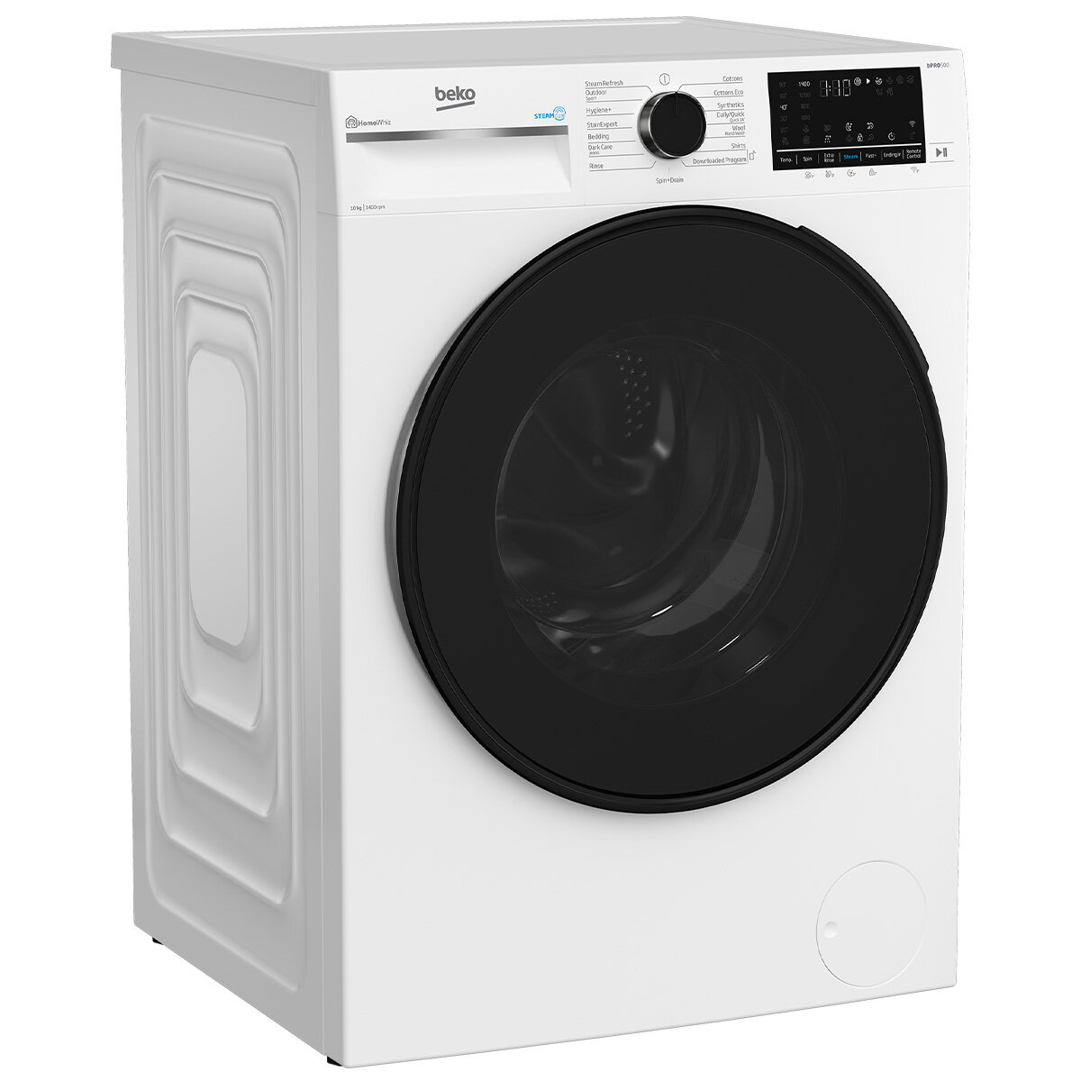 Beko 10kg Front Load Washing Machine with Wi-Fi and Steam BFLB1020W hero image