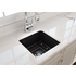 Turner Hastings Cuisine 46 Single Bowl Inset and Undermount Sink Matte Black CU46FS-MB image NaN