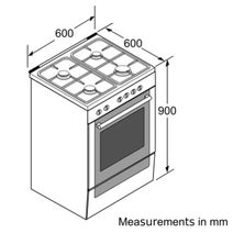 Bosch Serie 4 60cm Freestanding Dual Fuel Oven/Stove HXR39KI50A hero image