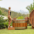 Revel Glacier Premium Solo Cedar Ice Bath with 1HP Chiller Unit R-ICESOLO-V3 image NaN