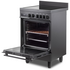 DeLonghi 60cm Deluxe Induction Anthracite Freestanding Oven PRO66MALIN image NaN