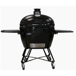 Primo Oval X-Large Charcoal All-In-One Ceramic Grill Black PGCXLCG hero image