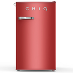CHiQ 90L Retro Bar Fridge Red CRSR089DR1 hero image