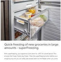 Siemens 254L iQ500 Integrated Bottom Mount Fridge KI86NAD30A hero image