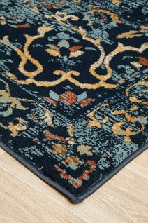 Rug Culture Oxford Extra Large Navy Rug 330X240CM - OXF-436-NAV-330X240 hero image