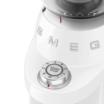 Smeg 50's Retro Style Coffee Grinder White CGF03WHAU hero image