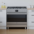 Haier 90cm 300 Series Gas Freestanding Cooker Stainless Steel HOR90S8MSX2 image NaN