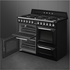 Smeg 110cm Victoria Aesthetic Dual Fuel Freestanding Oven/Stove TRA4110BL  image NaN