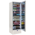 Schmick 398L Heated Glass Door Beverage Refrigerator White Right Hinge SK422R-W-HD image NaN