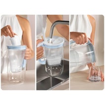 Brita 2.5L Glass Jug Water Filter Soft Blue 1053524 hero image
