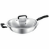 Tefal 32cm Triply  Wok with Lid C8468712 image NaN
