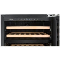 Artusi 39 Bottle Dual Zone Integrated Wine Cabinet Black AINT119GWE hero image