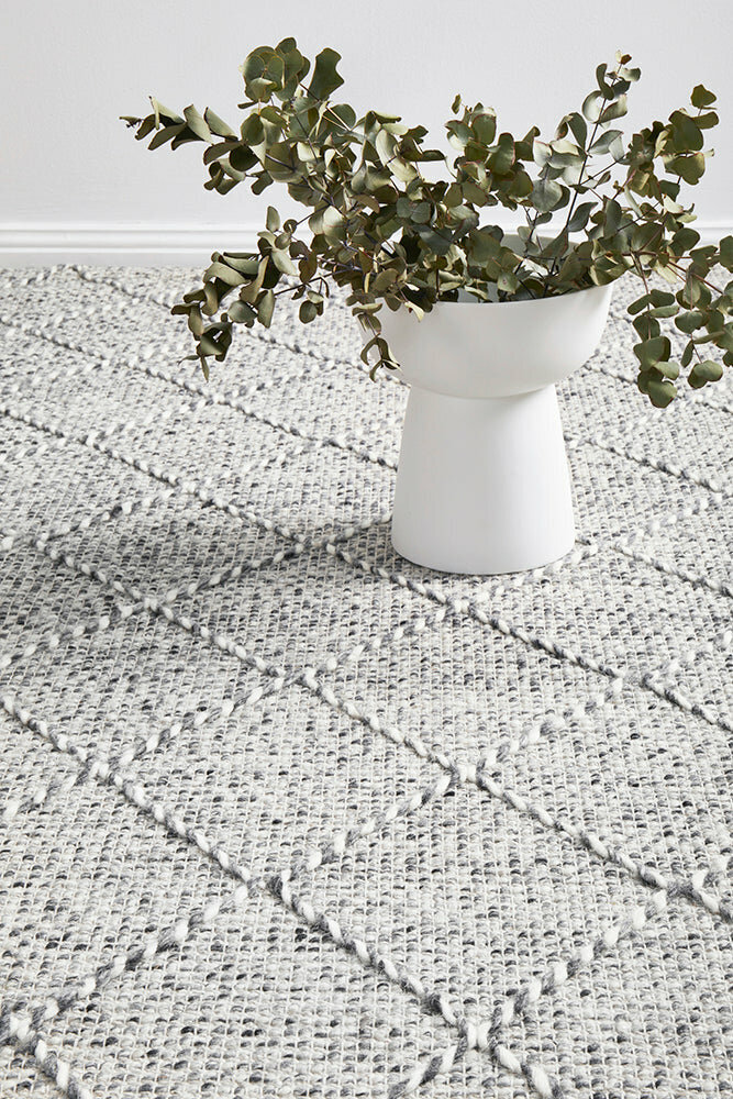 Rug Culture Maison Extra Large Charcoal & Grey Rug 320X230CM - MSN-NOAH-320X230 hero image