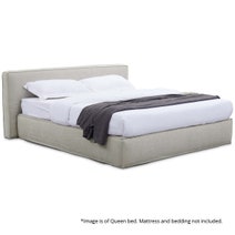 Kalona MONTEVERDE King Bed Base & Bedhead Pearl WS-702K-VILA-54 hero image