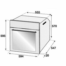 Altus 60cm Built-In Oven ABO6810FB hero image