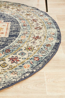 Rug Culture Legacy Small Multi-coloured Rug 150X150CM - LEG-855-ECRU-150X150 hero image