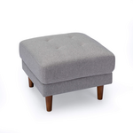 Zinus Adair Modern Ottoman Light Grey  AU-AD-LG-OT hero image