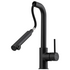 Oliveri Venice Pull Out Right Angle Mixer Tap Matte Black VE570FMB-P image NaN