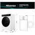 Hisense Series 5I 12kg Max Drum Front Load Washing Machine White HWF5I1215 image NaN