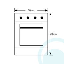 Westinghouse 60cm Electric Oven & 60cm Ceramic Cooktop Pack WVE645S hero image