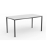 OLG Ekosystem Canteen Table 1500x750 White Worktop with Black Frame OG_EKCT1575B_W image NaN