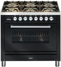 ILVE PW906MP/N 90cm Quadra Series Freestanding Dual Fuel Oven/Stove hero image