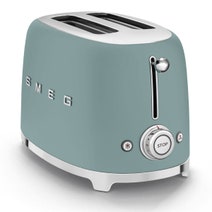 Smeg Kettle and 2 Slice Toaster Breakfast Pack Emerald Green KLF03EGMAUTSF01EGMAU hero image
