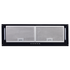 Artusi 90cm Matte Black Concealed Undermount Rangehood AUM90B image NaN