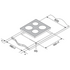 600mm Westinghouse Electric Cooktop PHN768U image NaN