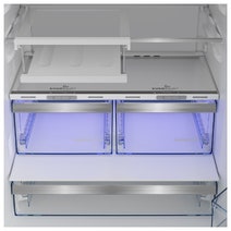 Beko 445L Bottom Mount Refrigerator Dark Pearl Steel BBMB445PDX hero image