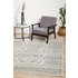 Rug Culture Chrome Extra Large Silver & Off White Rug 330X240CM - CRO-ADD-SIL-330X240 image NaN