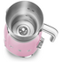 Smeg 50s Retro Style Milk Frother Pink MFF01PKAU image NaN