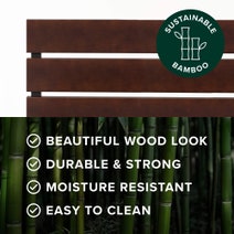 Zinus Figari Single Metal and Bamboo Bed Frame Brown AU-FBOBH1-39S hero image