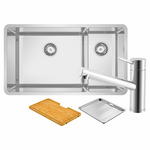 Abey Luica 1 and 3/4 Bowl Sink Pack LUA221T hero image