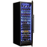 Schmick Upright Black Glass Door Wine Refrigerator Black BD425W-B image NaN