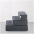 Zinus 3 Step Pet Stairs Ramp Ladder Charcoal AU-PS-D2115C image NaN