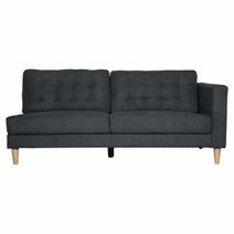 Ostro Esperence Three Seater Left Hand Chaise Sofa Dark Grey U501SALHFCSXDYX hero image